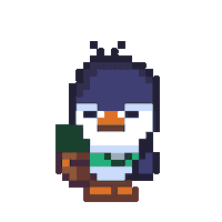 Pixel Flag Sticker by Apogee Entertainment