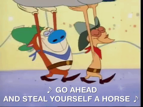 ren and stimpy nicksplat GIF