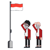 17 Agustus 1945 Instagram Sticker