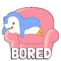 Bored Penguin Sticker by Pudgy Penguins