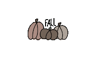 augustartbyemily fall october pumpkins augustartbyemily Sticker