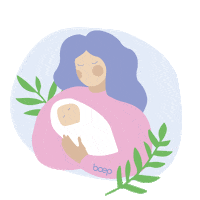 Baby Mom Sticker by dasboep