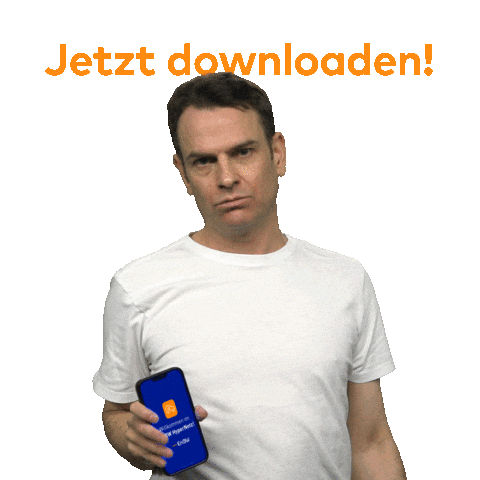 Orange App Sticker by EnBW