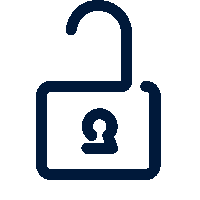 Lock Sticker by AlphaSights