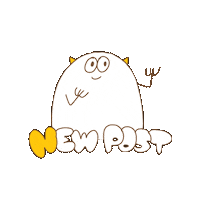 New Post Sticker by I-ne