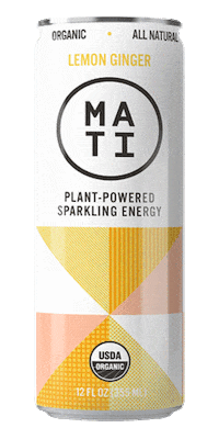 MATI-Energy tea energy plant organic Sticker