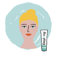 Sun Cream Sticker by Daylong