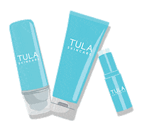 skin care text Sticker by TULA