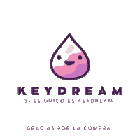 keydream_3d  Sticker