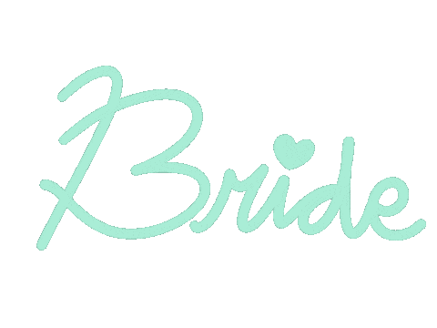Bride Typequeen Sticker by BluWave