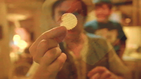 Chips Eating GIF by Dr. Dog