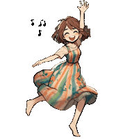 Girl Felicidade Sticker