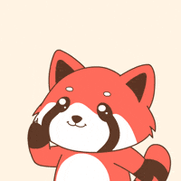 Red Panda Love GIF