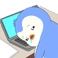 Tired Sleep GIF by Pudgy Penguins