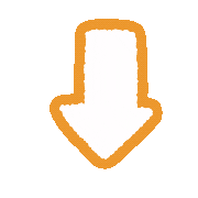 Down Sticker