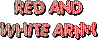 Red And White Army Sticker by Derry City FC