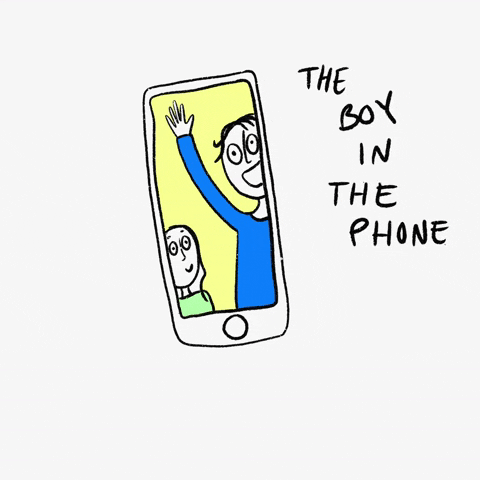 The Boy In The Phone GIF by cynomys