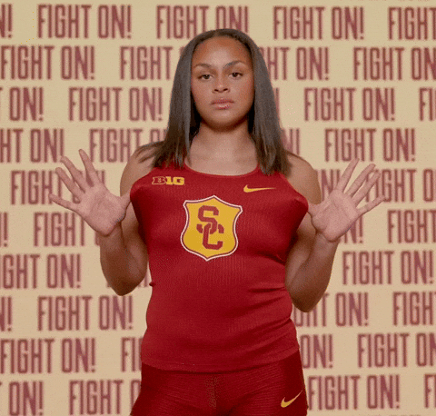 Track And Field GIF by USC Trojans