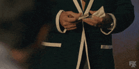 tipping cash money GIF by You're The Worst 