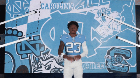 University Of North Carolina Football GIF by UNC Tar Heels