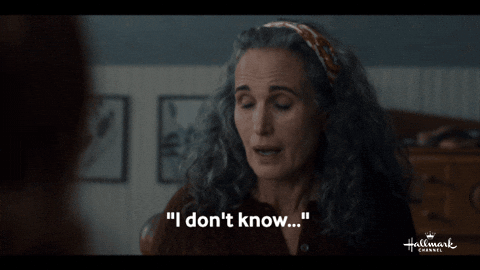 Chyler Leigh Idk GIF by Hallmark Channel