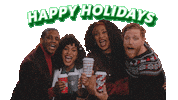 Coffee Happy Holidays Sticker by Starbucks