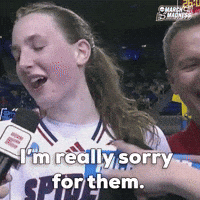 Im Sorry College Basketball GIF by NCAA March Madness