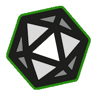 lizathy glitch twitch dnd transparant Sticker