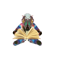 Ler Sticker by Multiverso do Gnomo