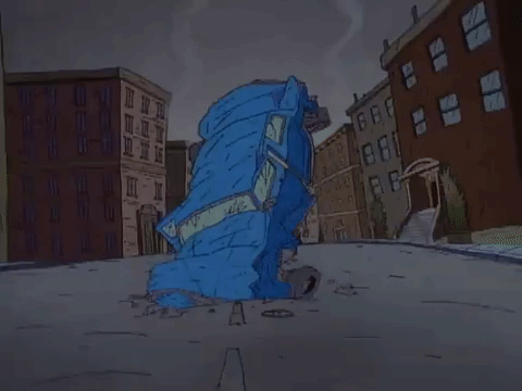 nickrewind giphydvr nicksplat aaahh real monsters giphyarm044 GIF