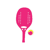 Paddle Beach Tennis Sticker