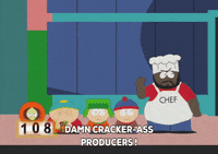 eric cartman chef GIF by South Park 