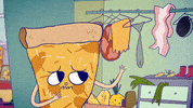 AnxietyCanada party pizza anxiety mushrooms GIF
