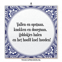 Nl Spreuk GIF by Tegelspreuken.nl