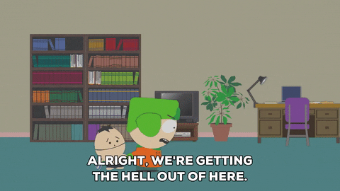 leaving kyle broflovski GIF by South Park 