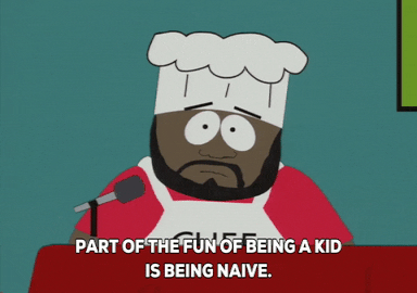 chef assuring GIF by South Park 