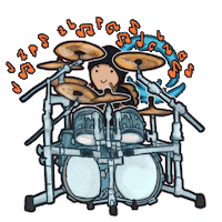 Drums Sticker