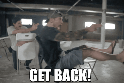 Get Back Reaction GIF by Black Rifle Coffee Company