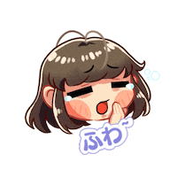 holajapones anime illustration mood manga Sticker