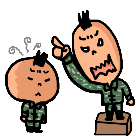 Angry Army Sticker