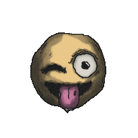 Excited Emoji Sticker