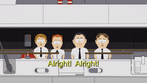 exclaiming agreeing GIF by South Park 