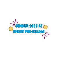 emoryprecollege emory emoryuniversity emoryprecollege Sticker