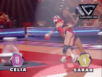 Laser Powerball GIF by Gladiators