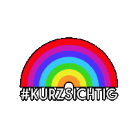 Kroymann Kurzsichtig Sticker by bildundtonfabrik