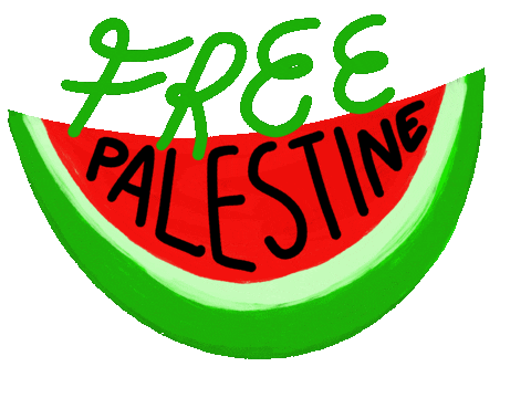 Freedom Watermelon Sticker