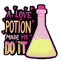 Love Potion Magic Sticker