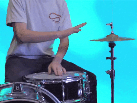 Hands Drums GIF by Dayglow