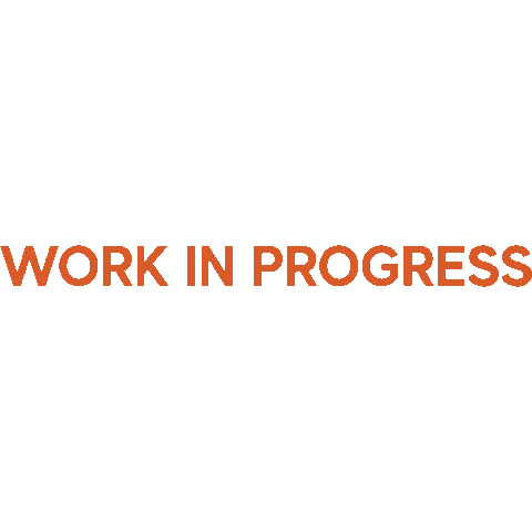Work In Progress Prev Sticker by abellaadv