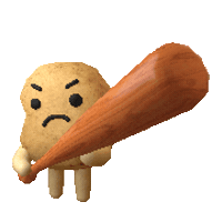 Angry Sticker Sticker